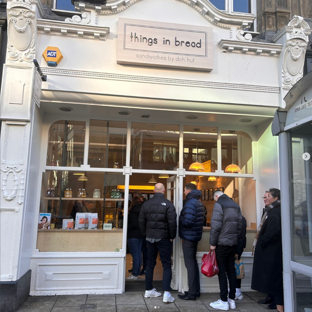 Sandwich shop leeds things in bread leeds